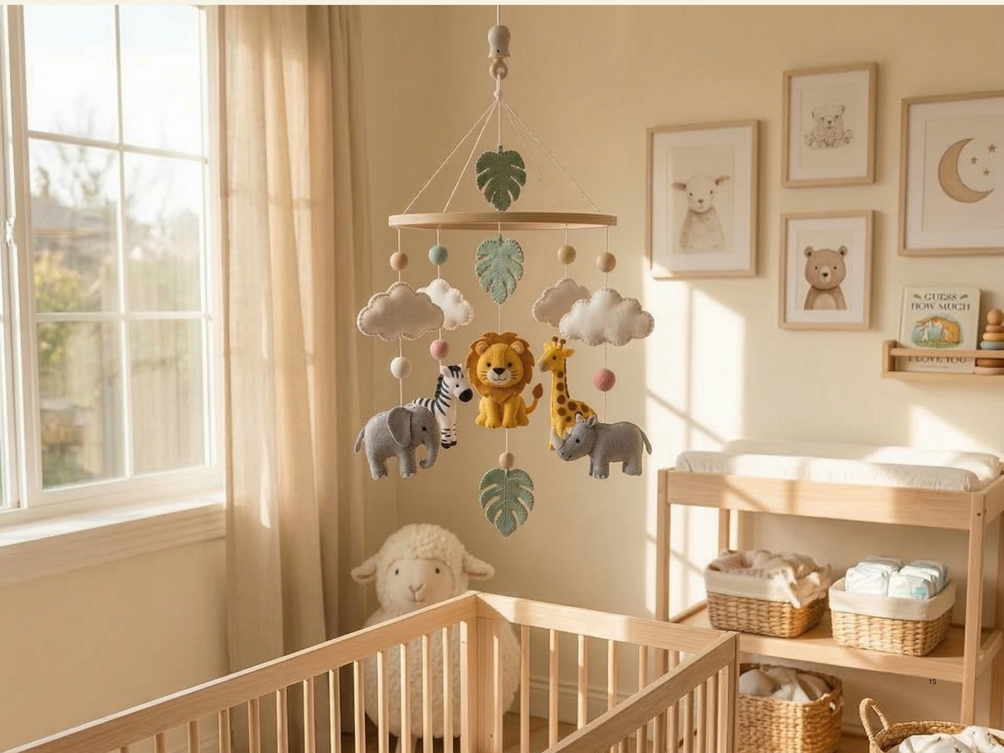 Safari Baby Mobile