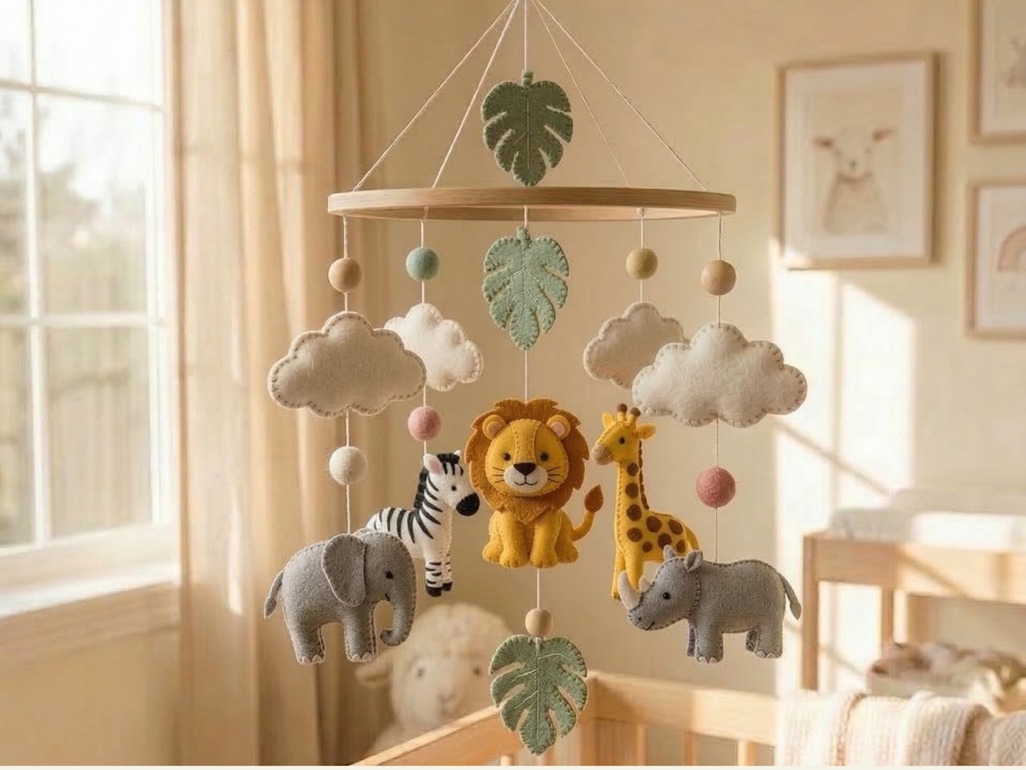 Safari Baby Mobile