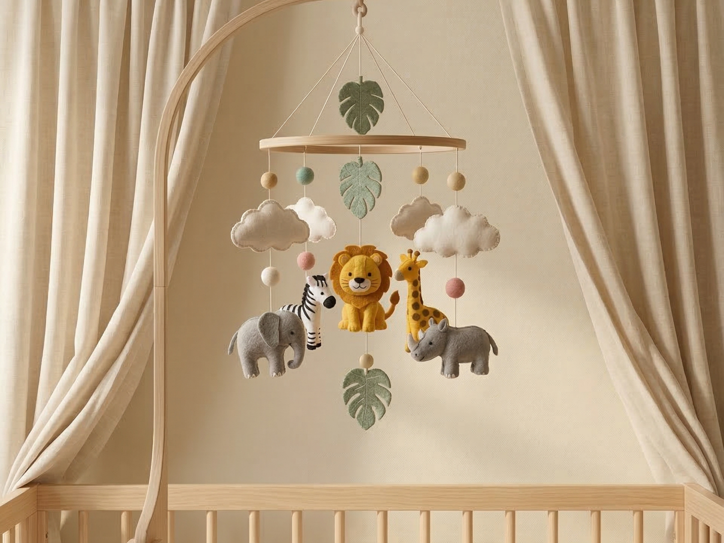 Safari Baby Mobile