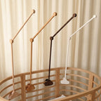 Wooden Baby Mobile Arm with Cloud Clamp – Crib Mobile Holder